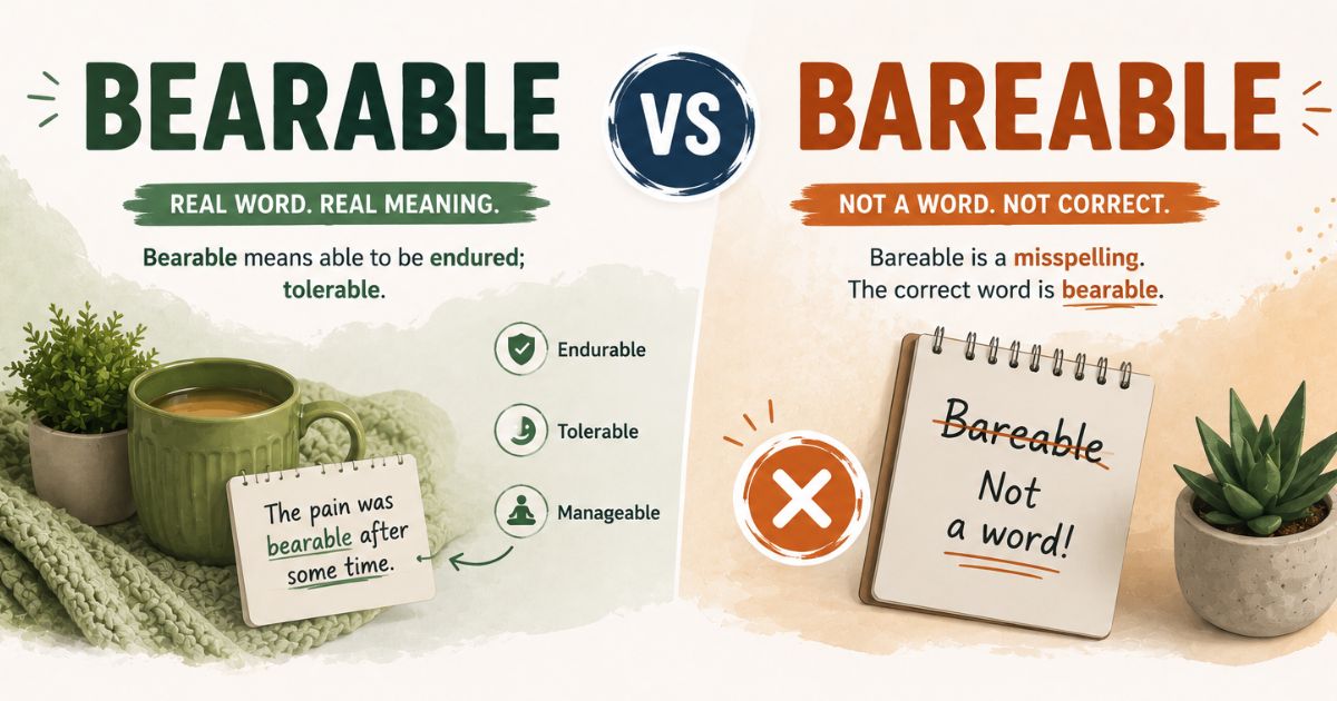 _Bearable vs Bareable featured image