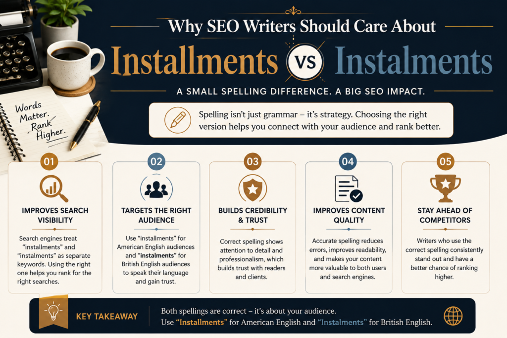 Why SEO Writers Should Care About Installments Vs Instalments