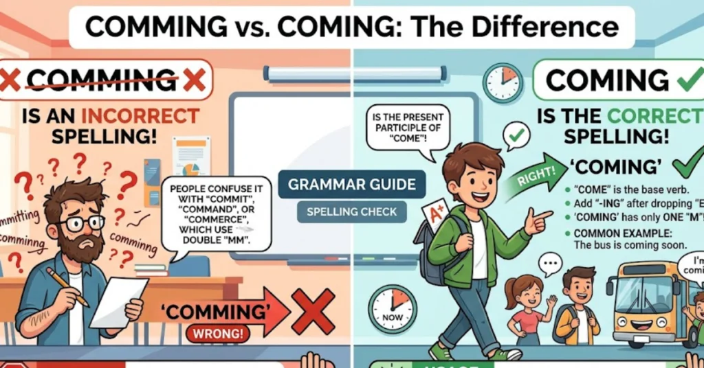 Comming vs Coming: