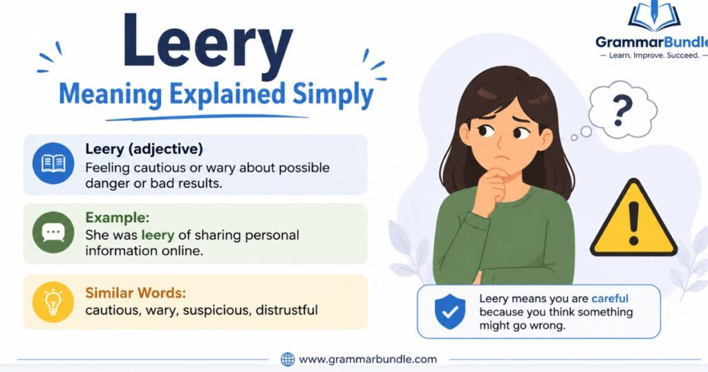 Leery Meaning