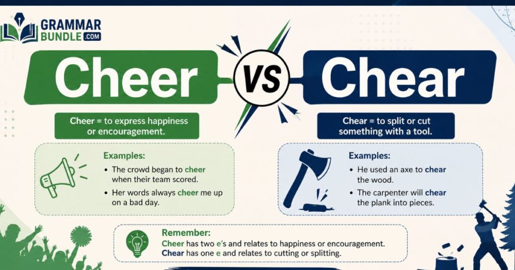 Cheer vs Chear