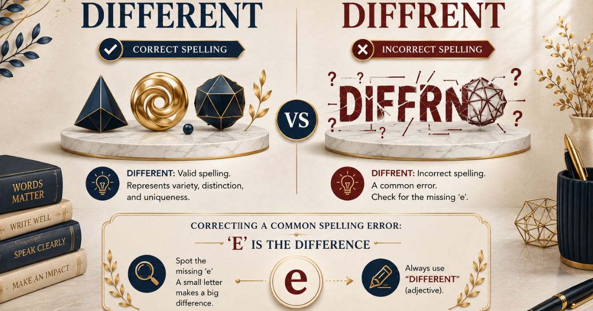 Different or Diffrent featured image