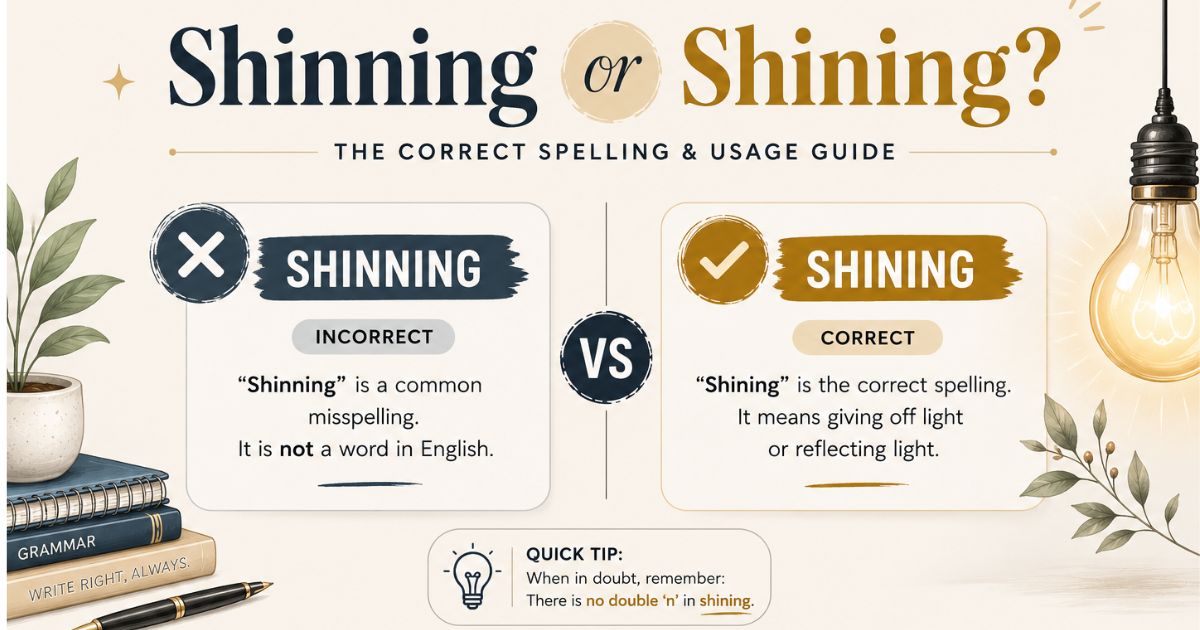 Shinning or Shining featured image
