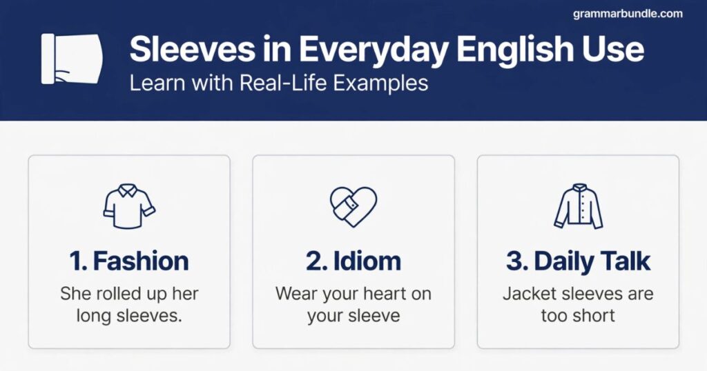 Sleeves in Everyday English Use
