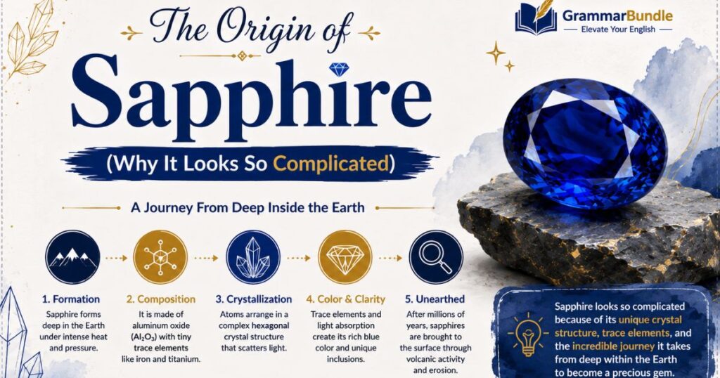 The Origin of Sapphire (Why It Looks So Complicated)