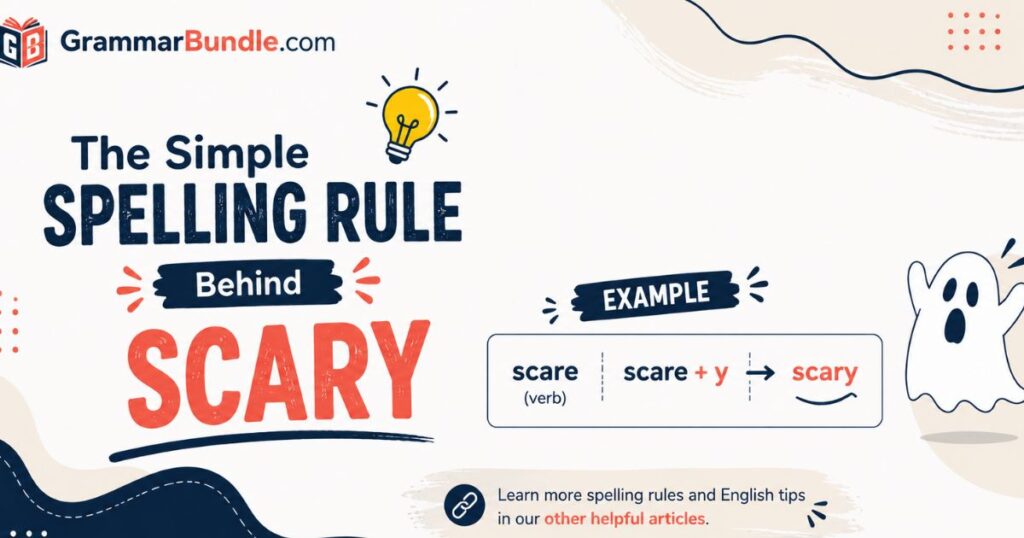 The Simple Spelling Rule Behind Scary
