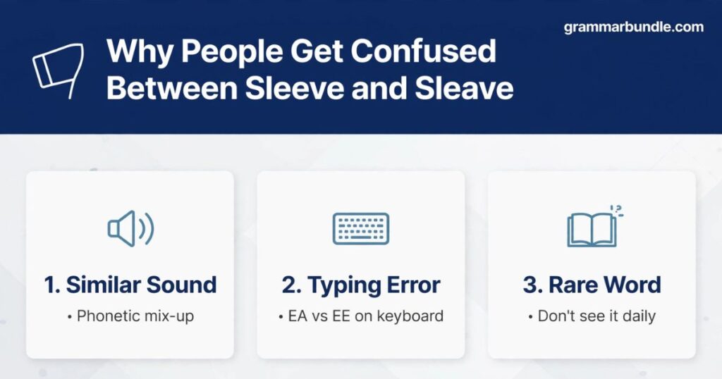 Why People Get Confused Between Sleeve and Sleave