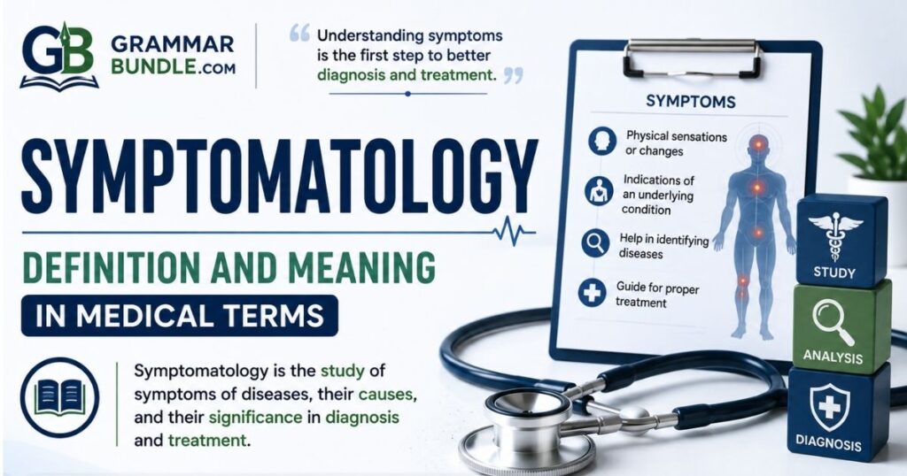 Symptomatology Definition and Meaning in Medical Terms